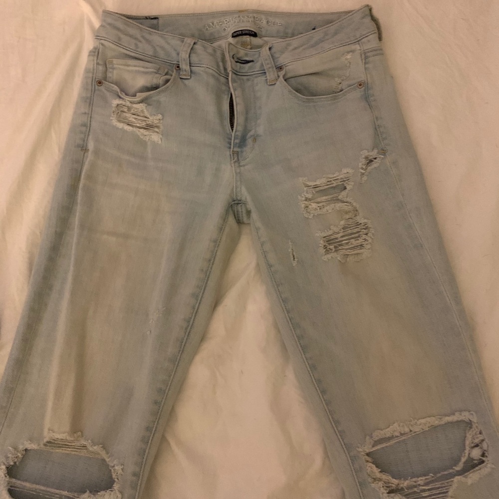 American Eagle Outfitters Mid Rise Skinny Jeans